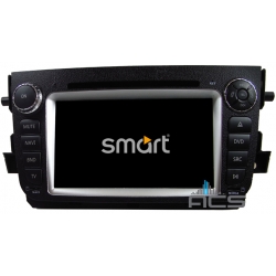 Radio dedykowane Smart ForTwo 2010r. up Android Gps Dvd Tv Kam Fm/Rds iPod