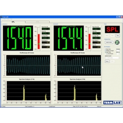 Pomiar ciśnienia dB SPL TermLab Term Lab Term-Lab car audio