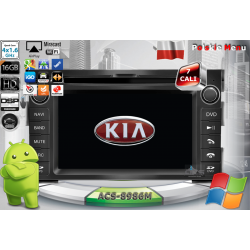 Radio dedykowane Kia Ceed 2009r. up ProCeed Venga Android 9/10 CPU 8x1.87GHz Ram4GB Dysk32GB DSP DVD GPS Ekran HD MultiTouch OBD2 DVR DVBT BT Kam