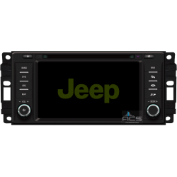 Radio dedykowane Jeep Commander Compass Grand Cherokee Cherokee Patriot Liberty Wrangler Android 8 CPU 8x1.5GHz Ram 2GHz Dysk 32GB Ekran HD MultiTouch