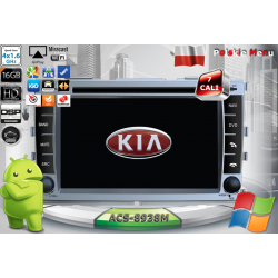 Radio dedykowane Kia Forte Android 9/10 CPU 8x1.87GHz Ram4GB Dysk32GB DSP DVD GPS Ekran HD MultiTouch OBD2 DVR DVBT BT Kam