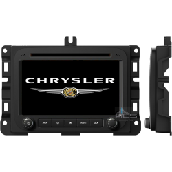 Radio dedykowane Chrysler 200 LX i 300 Android 9/10 CPU 8x1.87GHz Ram4GB Dysk32GB DSP DVD GPS Ekran HD MultiTouch OBD2 DVR DVBT BT Kam
