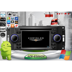 Radio dedykowane Chrysler 300 2005-2007r, Aspen 2007r. up, PT Cruiser 2006-2010r. Android 9/10 CPU 8x1.87GHz Ram4GB Dysk32GB DSP DVD GPS Ekran HD Mult