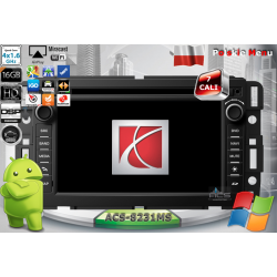 Radio dedykowane Saturn Outlook 2007 - 2010r. Saturn Vue 2008 - 2010r. Android 9/10 CPU 8x1.87GHz Ram4GB Dysk32GB DSP DVD GPS Ekran HD MultiTouch OBD2