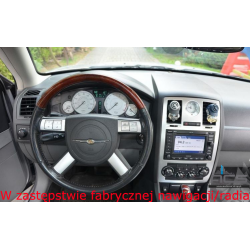 Radio dedykowane Chrysler 300 300C Aspen Android 9 CPU 8x1.87GHz Ram4GB Dysk32GB DSP DVD GPS Ekran HD MultiTouch OBD2 DVR DVBT BT Kam