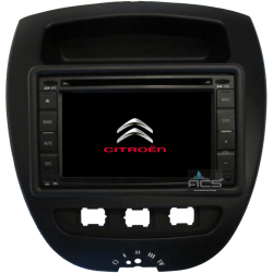 Radio dedykowane Citroen C1 Android 9 CPU 8x1.87GHz Ram4GB Dysk32GB DSP DVD GPS Ekran HD MultiTouch OBD2 DVR DVBT BT Kam