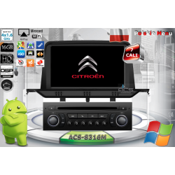 Radio dedykowane Citroen C3 Android 9/10 CPU 8x1.87GHz Ram4GB Dysk32GB DSP DVD GPS Ekran HD MultiTouch OBD2 DVR DVBT BT Kam