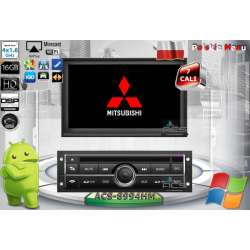 Radio dedykowane Mitsubishi L200 High 2006r. Pajero Sport Android 8 CPU 8x1.5GHz Ram 2GHz Dysk 32GB Ekran HD MultiTouch OBD2 DVR DVBT BT Kam DVD