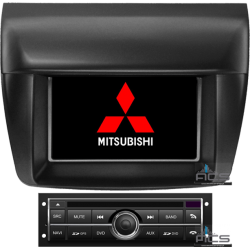 Radio dedykowane Mitsubishi L200 Low 2006r. Pajero Sport Android 9/10 CPU 8x1.87GHz Ram4GB Dysk32GB DSP DVD GPS Ekran HD MultiTouch OBD2 DVR DVBT BT K