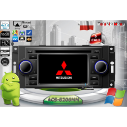 Radio dedykowane Mitsubishi Raider 2006-2007r. Android 9/10 CPU 8x1.87GHz Ram4GB Dysk32GB DSP DVD GPS Ekran HD MultiTouch OBD2 DVR DVBT BT Kam