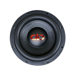 DD Audio Redline DD610e D2 2-cewkowy głośnik niskotonowy o średnicy 25cm/10cali do subwoofera samochodowego - 800/2400W, Impedancja 2x2 Ohm