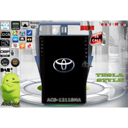 Radio dedykowane Toyota Land Cruiser J150 Prado FL 2018 w górę i LEXUS GX460 16 CALI TESLA STYLE Android CPU 4x1.6GHz Ram2GHz Dysk 32GB GPS Ekran HD M