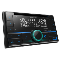 RADIO SAM.KENWOOD DPX-7200DAB 2-DIN CD,USB, AUX BLUETOOTH MULTICOLOR