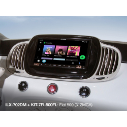 STACJA MULTIMEDIA ALPINE iLX-705D 7' 2-DIN APPLE CarPlay/Android Auto