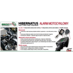 PROXIMA HIBERNATUS_P miękki <br> Alarm motocyklowy motocykl HIBERNATUS P wodoodporny