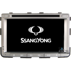 Radio dedykowane Ssang Yong Rexton 2012r. up Android 9/10 CPU 8x1.87GHz Ram4GB Dysk32GB (Ram6GB+Dysk128GB*) DSP DVD GPS Ekran HD MultiTouch IPS OBD2 D