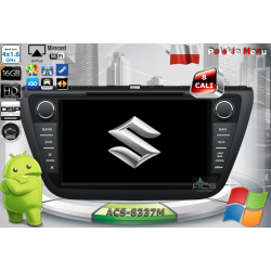 Radio dedykowane Suzuki SX4 S-Cross 2013r. up Android 8 CPU 8x1.5GHz Ram 2GHz Dysk 32GB Ekran HD MultiTouch OBD2 DVR DVBT BT Kam DVD