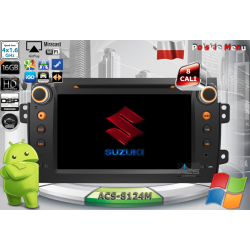 Radio dedykowane Suzuki SX4 2007r. up Android 9/10 CPU 8x1.87GHz Ram4GB Dysk32GB (Ram6GB+Dysk128GB*) DSP DVD GPS Ekran HD MultiTouch IPS OBD2 DVR DVBT